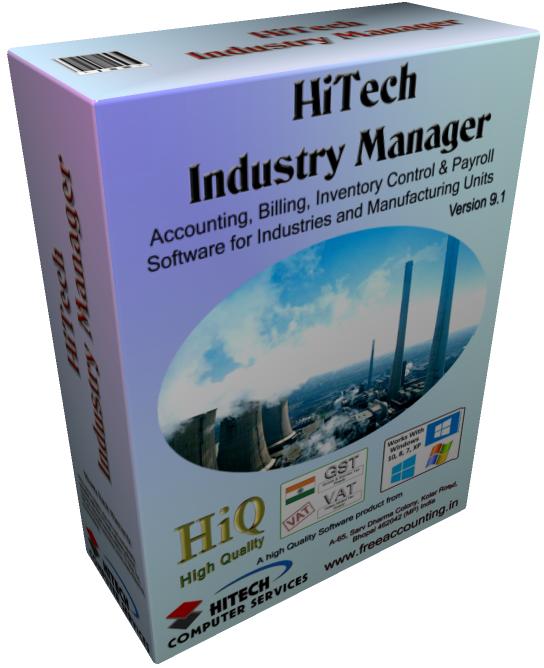 Accounting software for industry