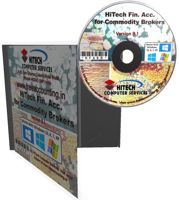 Commodity Brokers Accounting Software CD Case