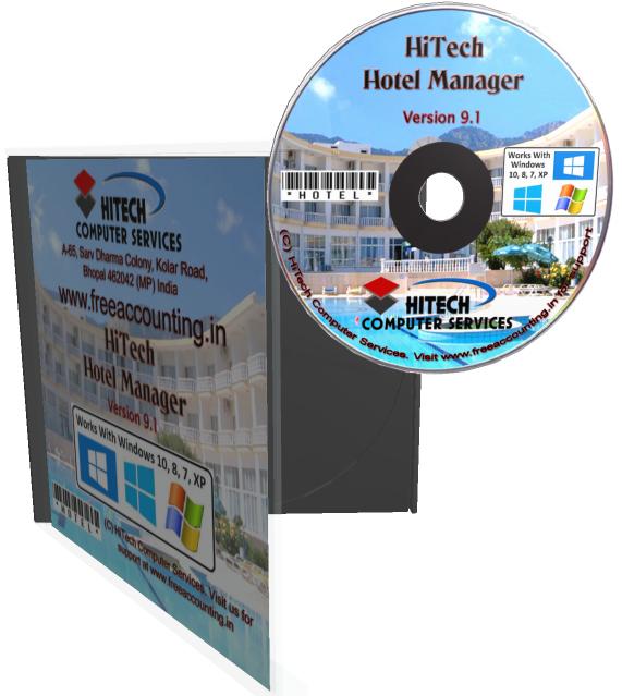 Hotel Accounting Software CD Case