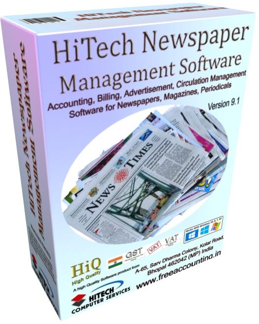Newspaper editing , newspaper publishing software, newspaper layout software, newspaper, Accounting Software for Newspaper Publishers, HiTech Accounting Software for Petrol Pumps, Hotels, Hospitals, Medical Stores, Newspapers, Newspaper Software, Here's the list of best accounting software for SMEs in India to help you in keeping your financial data organized. Download 30 days free Trial. For hotels, hospitals and petrol pumps, medical stores, newspapers