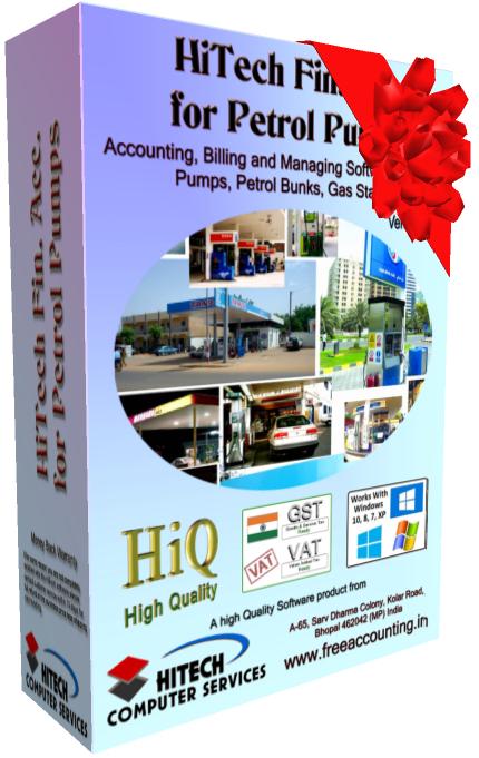 Business Management and Accounting Software for Petrol Pumps. Modules : Pumps, Parties, Inventory, Transactions, Payroll, Accounts & Utilities. Free Trial Download.