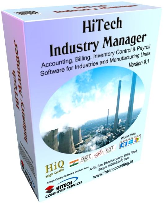 ERP, CRM and Accounting Software for Industry, Manufacturing units. Modules : Customers, Suppliers, Inventory Control, Sales, Purchase, Accounts & Utilities. Free Trial Download.