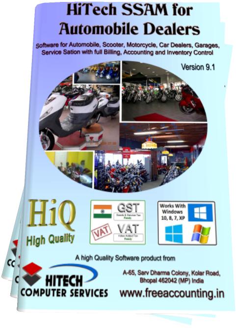 For inventory control , HiTech accounting software, accounts internet, financial accounting reports, Inventory Accounts Software, Business Accounting Software, Website Development, Hosting, Accounting Software, Software for business promotion and management, Web based Accounting software and Inventory Control applications and web portals for e-Commerce applications. Software Developed as per requirements