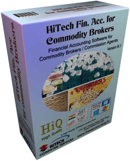 Commodity broker , clearing forwarding agent, online brokerage accounts, commodity trading, Commodity Trading Software, Product Name: HiTech Accounting Software, Pricing Model: Once in Lifetime, Commodity Broker Software, Accounting Software in India - Download Accounting Software, HiTech Accounting Software for petrol pumps, hotels, hospitals, medical stores, newspapers, automobile dealers, commodity brokers