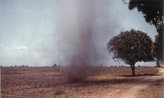 Dust Devil, Double Rainbow, Hurricanes, Tornadoes and Dust Devils, Sonar Image Costal Oregon, 