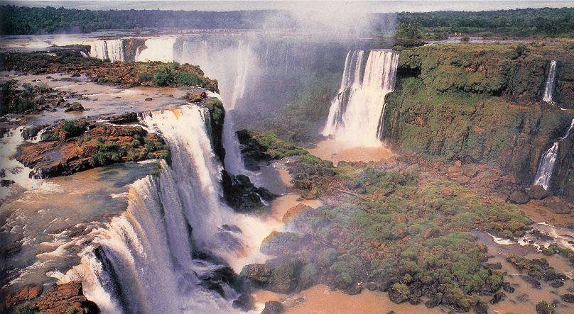 Mountains of Central Oman, Iguazu Falls Parguay, The Role of Water in Geology and Biology, 