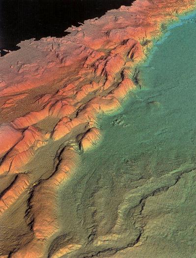 Double Rainbow, Hurricanes, Tornadoes and Dust Devils, Dust Devil, Sonar Image Costal Oregon, 